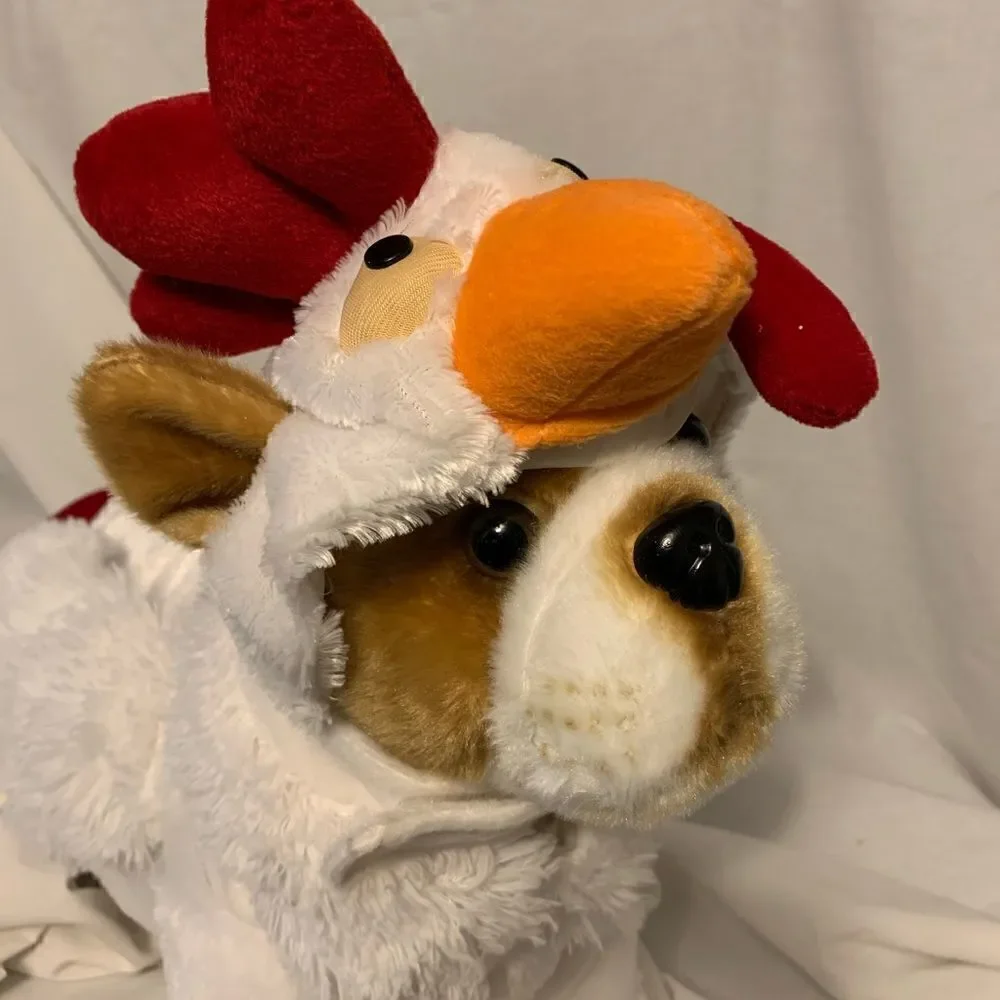 Doggie Rooster Halloween Costume Sz S